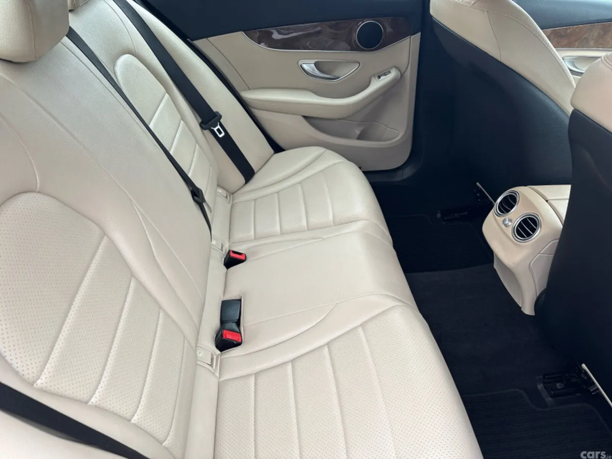 Mercedes-Benz C-Class Saloon, Diesel, 2017, Red