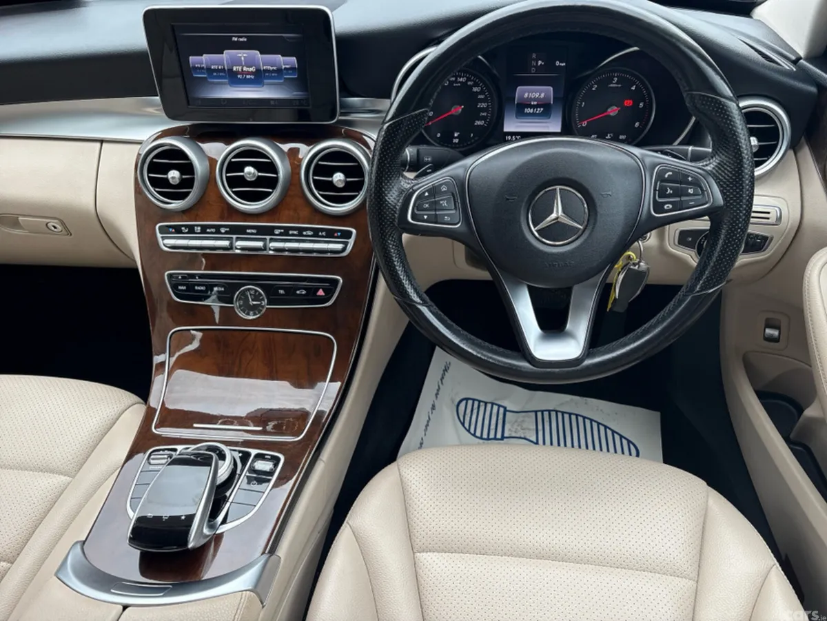 Mercedes-Benz C-Class Saloon, Diesel, 2017, Red