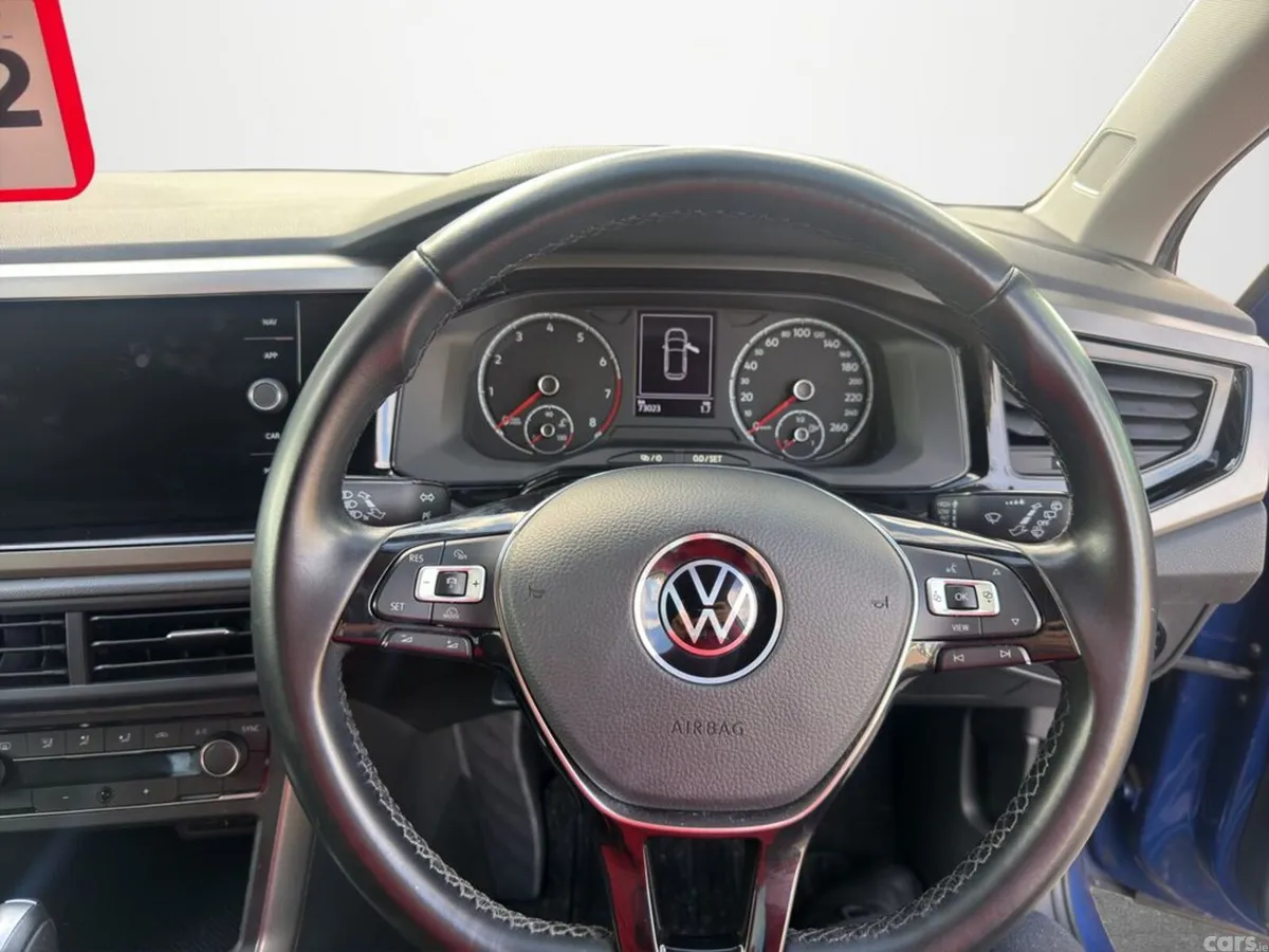 Volkswagen Polo Hatchback, Petrol, 2021, Blue