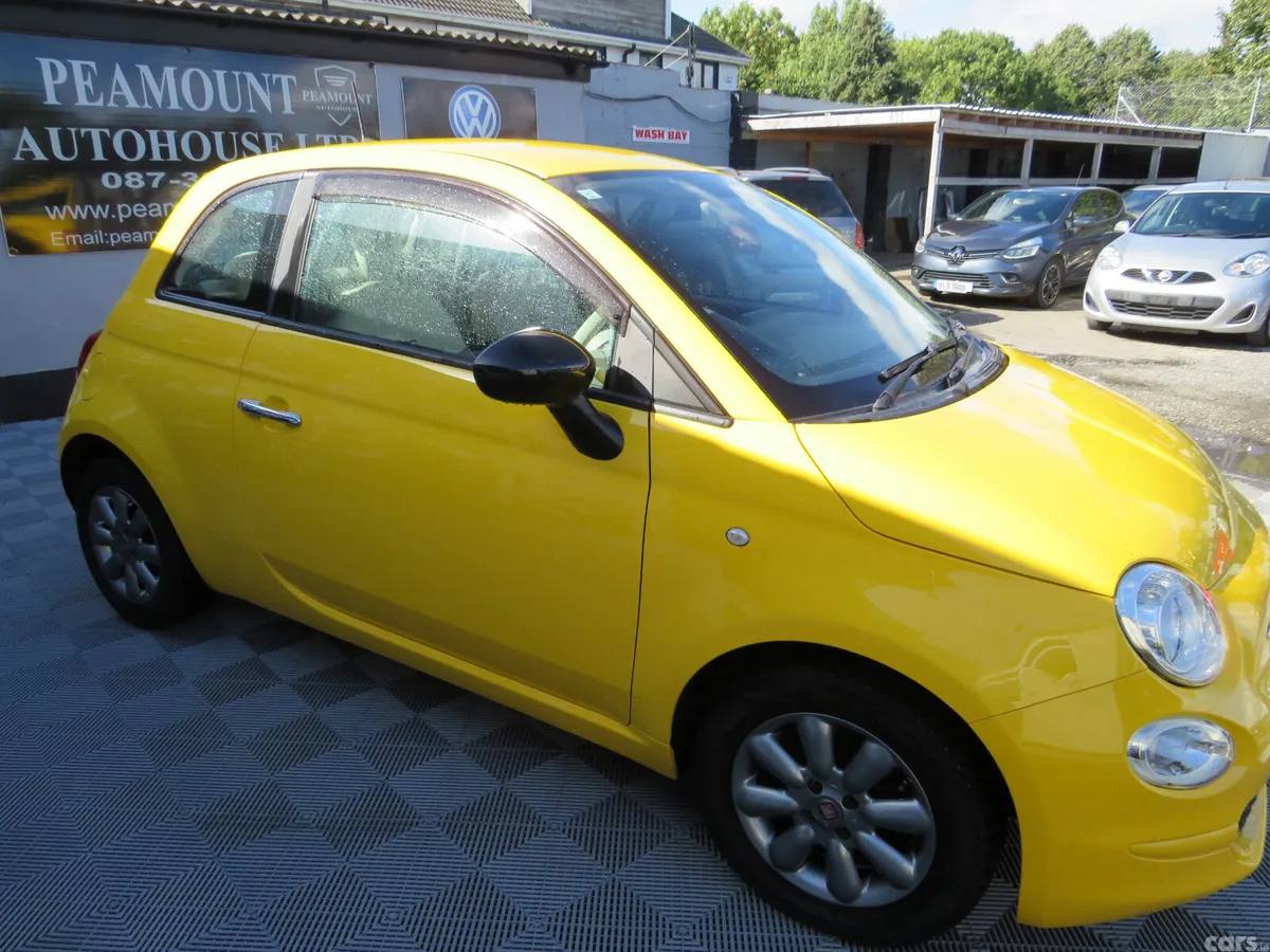 Fiat 500 Hatchback, Petrol, 2021, Yellow