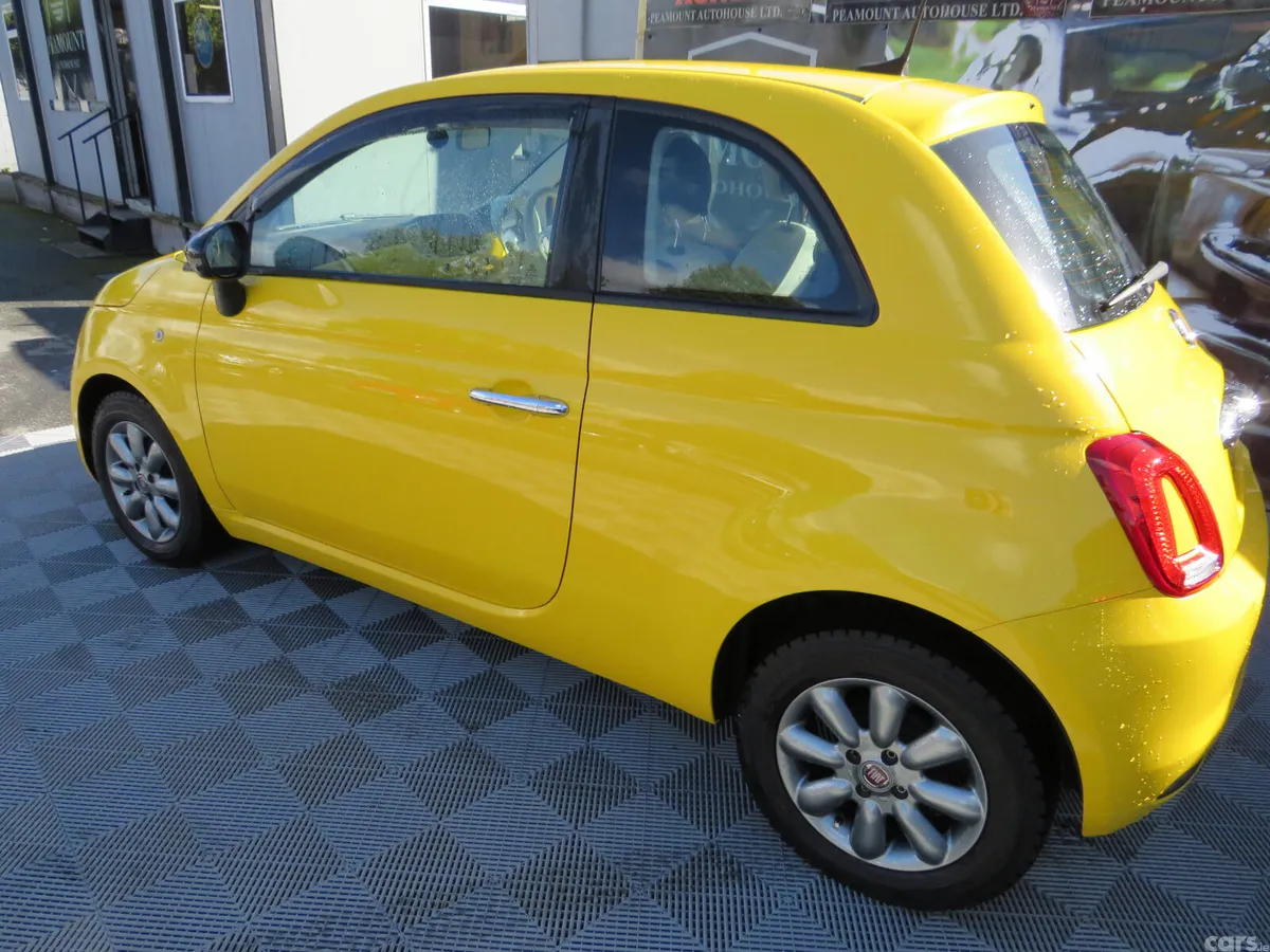 Fiat 500 Hatchback, Petrol, 2021, Yellow