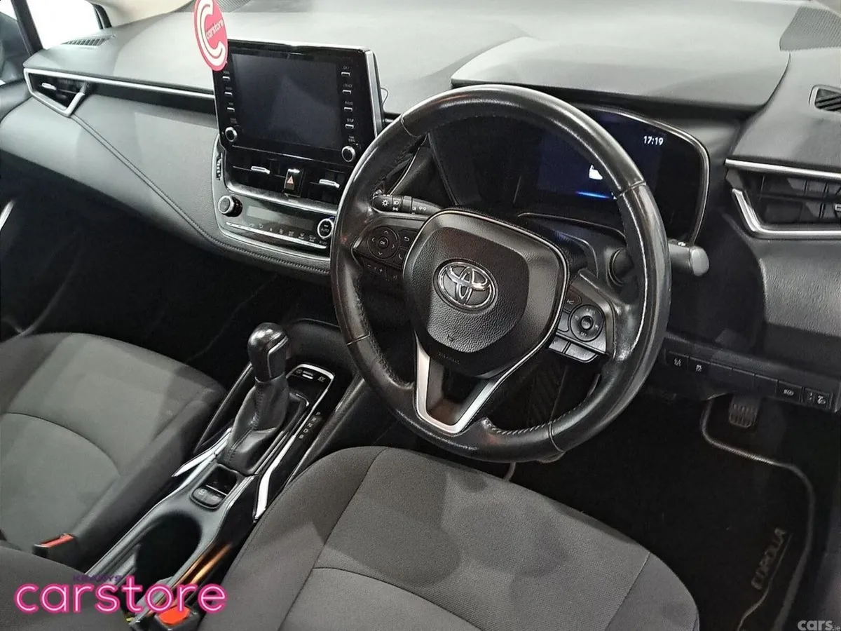 Toyota Corolla Saloon, Petrol Hybrid, 2021, White