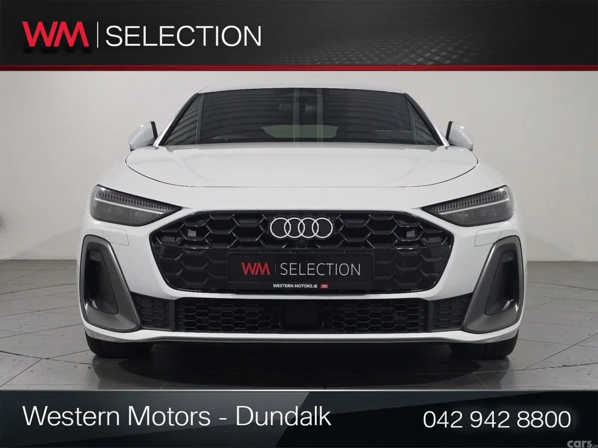 Audi A5 Saloon, Petrol Plug-in Hybrid, 2025, White