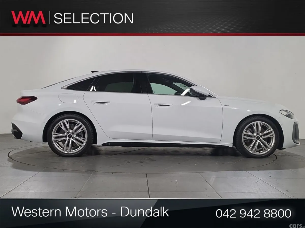 Audi A5 Saloon, Petrol Plug-in Hybrid, 2025, White
