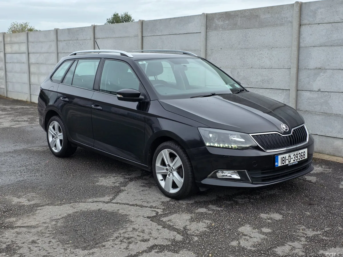 Skoda Fabia Estate, Petrol, 2018, Black