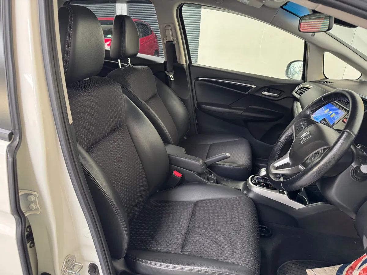 Honda Fit Hatchback, Petrol Hybrid, 2017, White