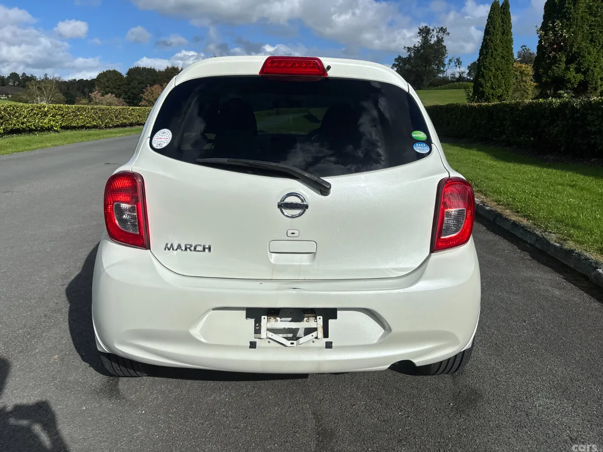 Nissan March Hatchback, Petrol, 2017, White
