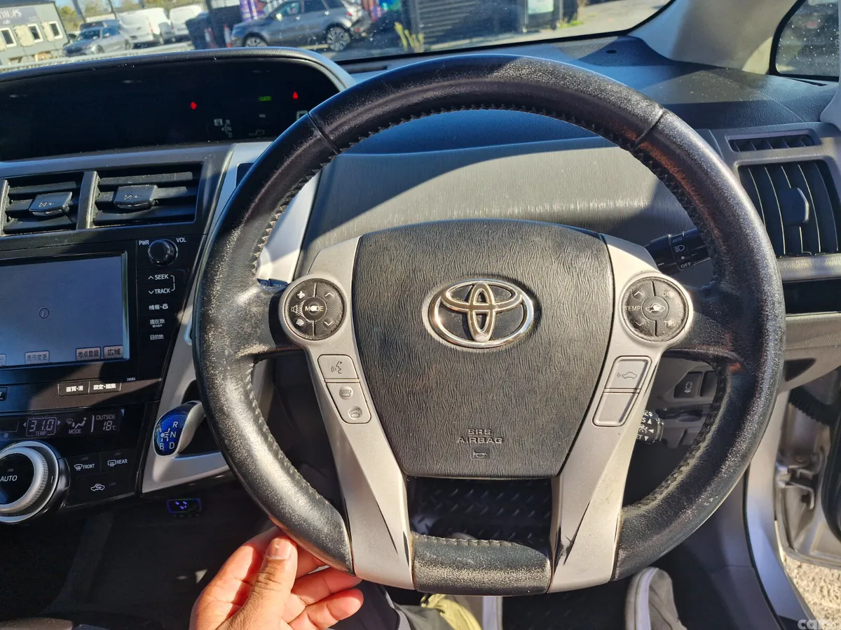 Toyota Prius MPV, Petrol Hybrid, 2013, Silver