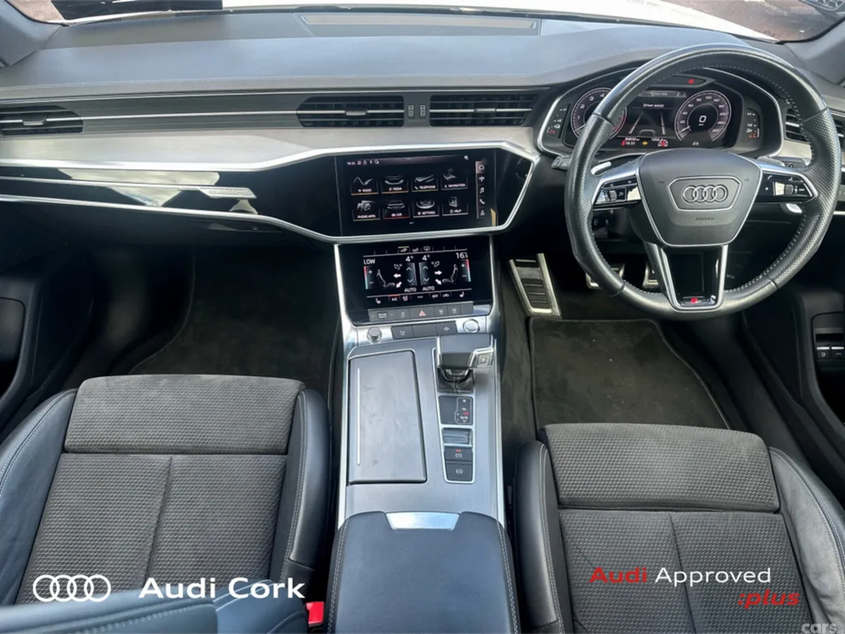 Audi A6 Saloon, Petrol Plug-in Hybrid, 2021, White