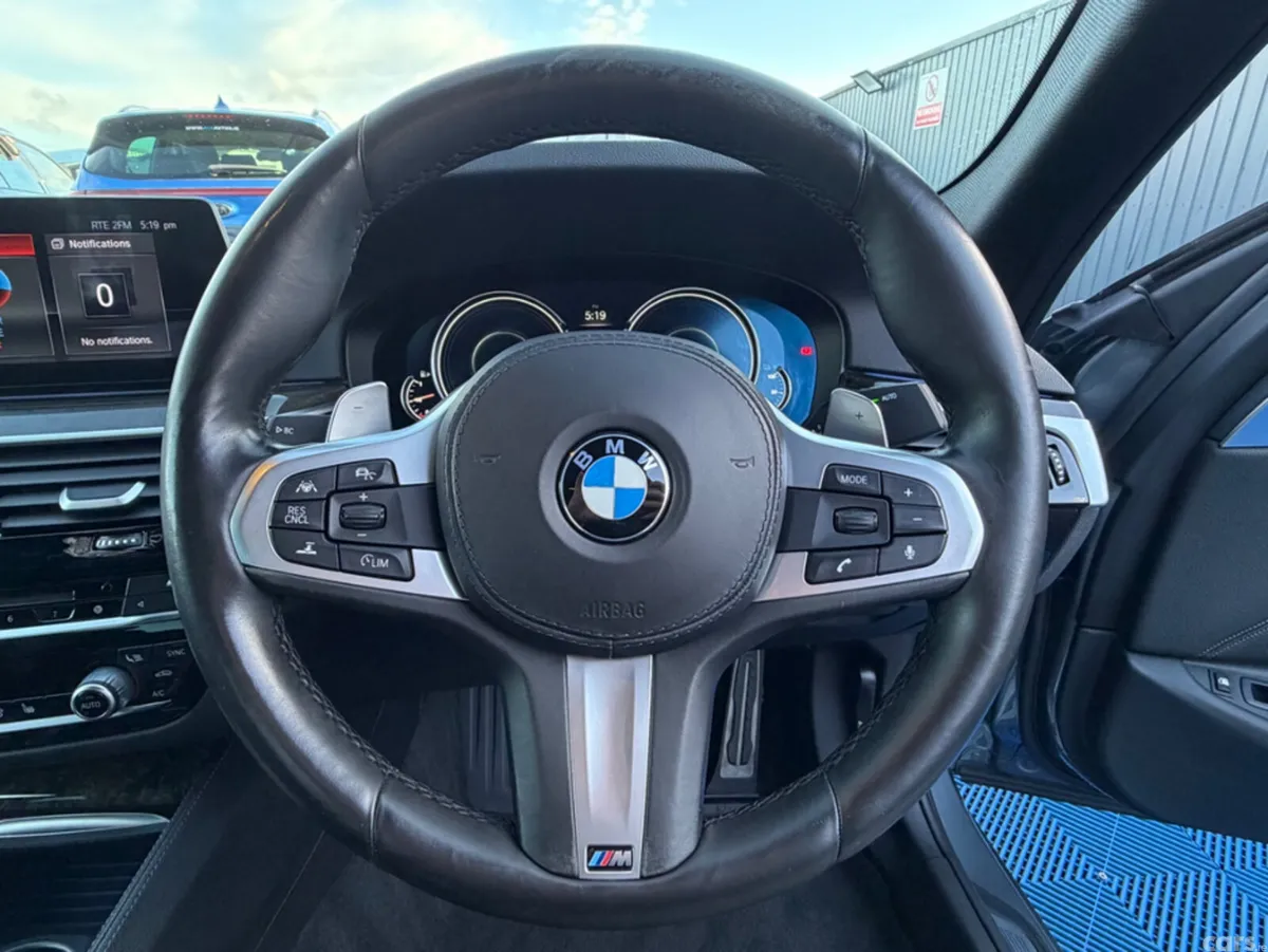 BMW 5-Series Saloon, Petrol Plug-in Hybrid, 2017, Grey