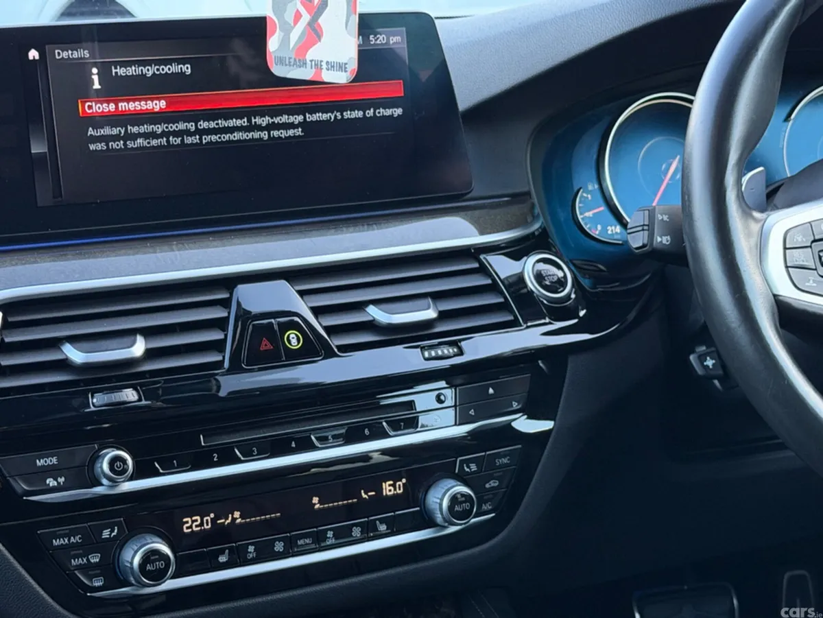 BMW 5-Series Saloon, Petrol Plug-in Hybrid, 2017, Grey