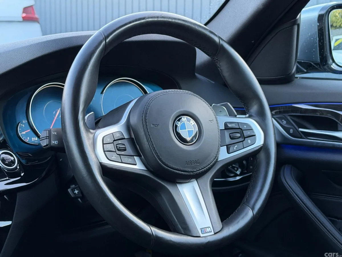BMW 5-Series Saloon, Petrol Plug-in Hybrid, 2017, Grey