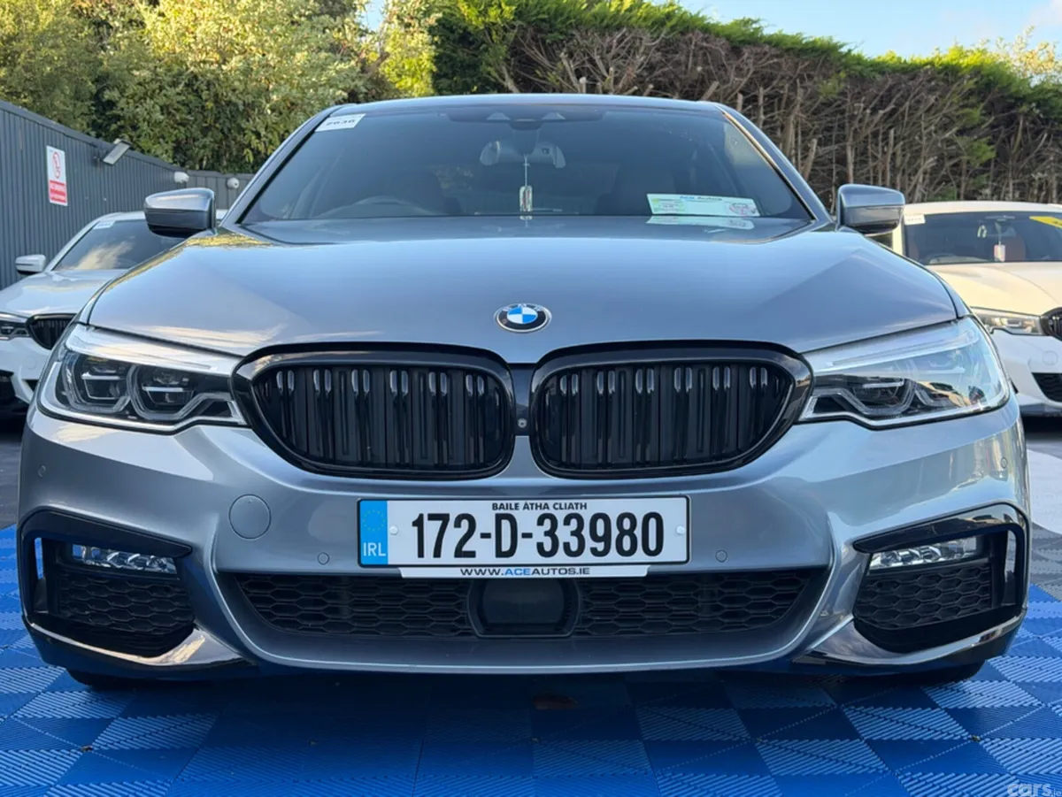 BMW 5-Series Saloon, Petrol Plug-in Hybrid, 2017, Grey