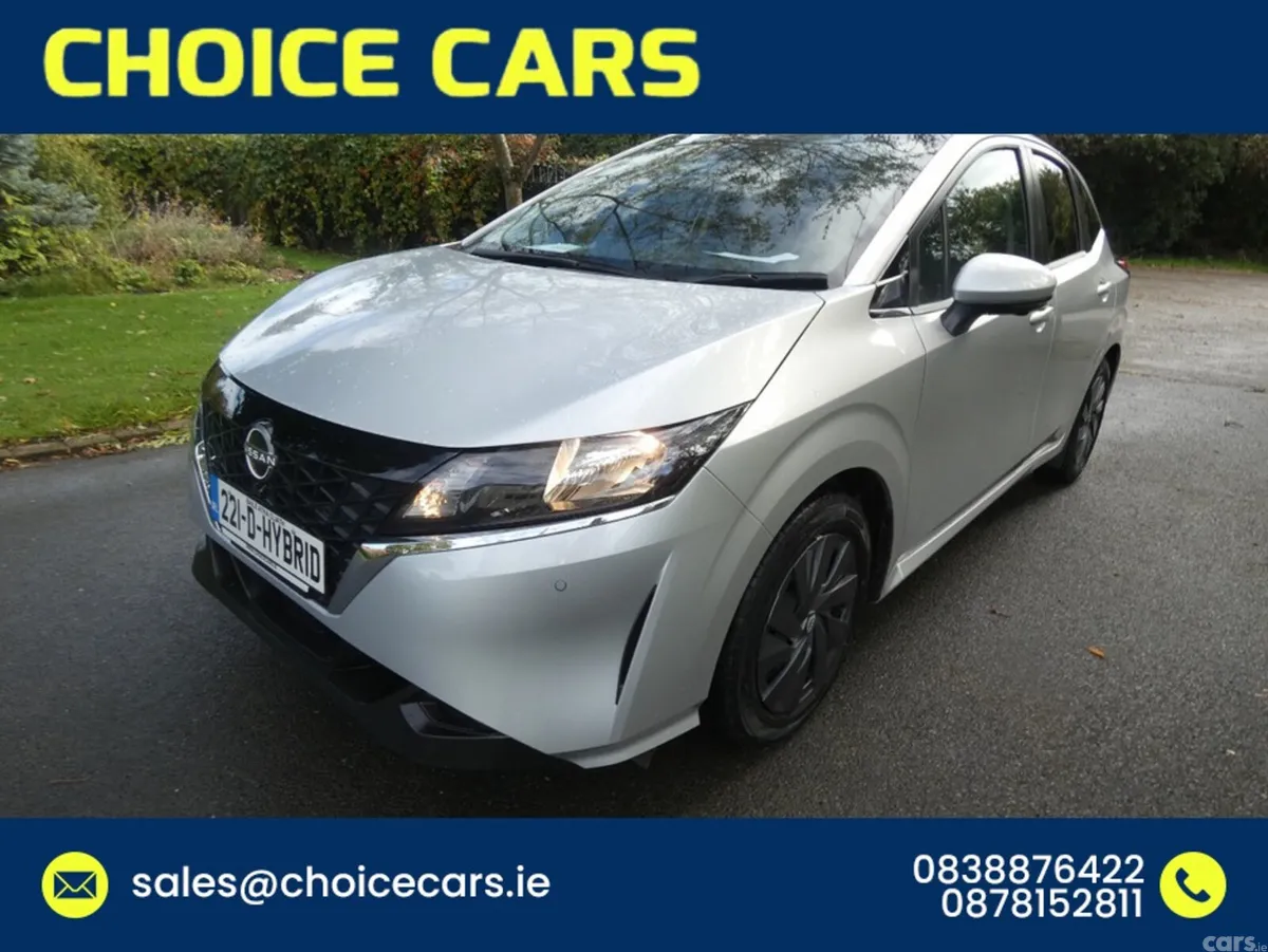 Nissan Note Hatchback, Petrol Hybrid, 2022, Silver