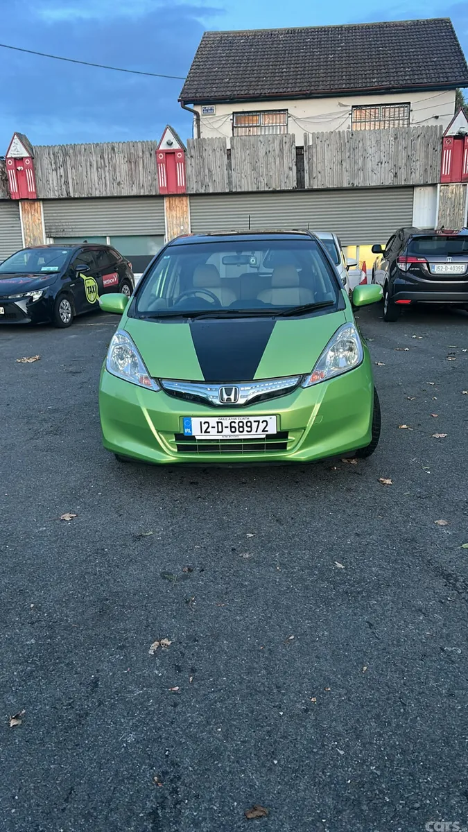 Honda Fit Hatchback, Petrol Hybrid, 2012, Green