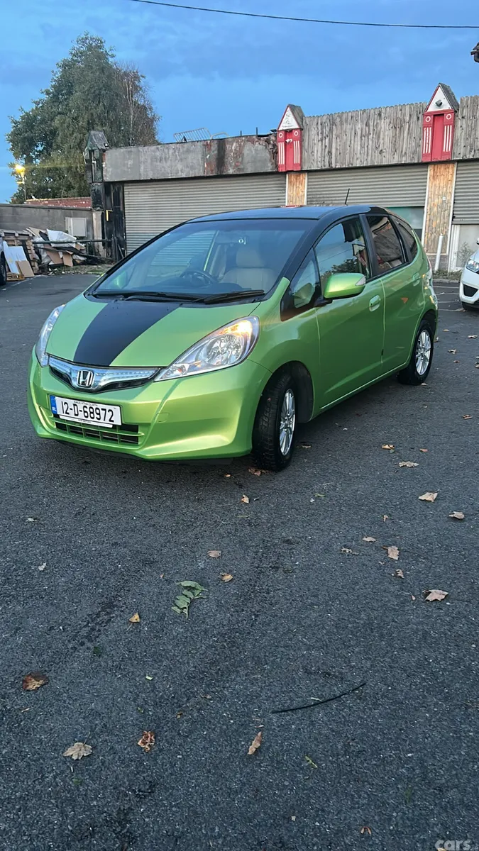 Honda Fit Hatchback, Petrol Hybrid, 2012, Green