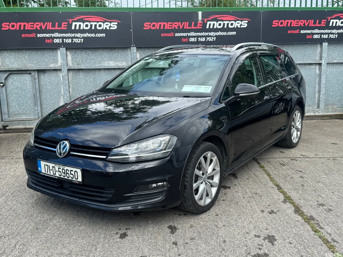 Volkswagen Golf Estate, Petrol, 2017, Black
