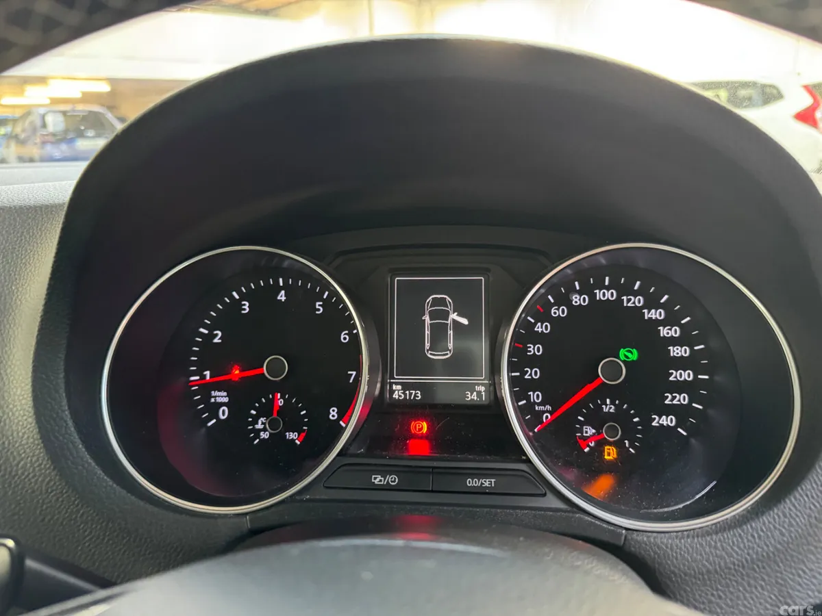 Volkswagen Polo Hatchback, Petrol, 2015, Red