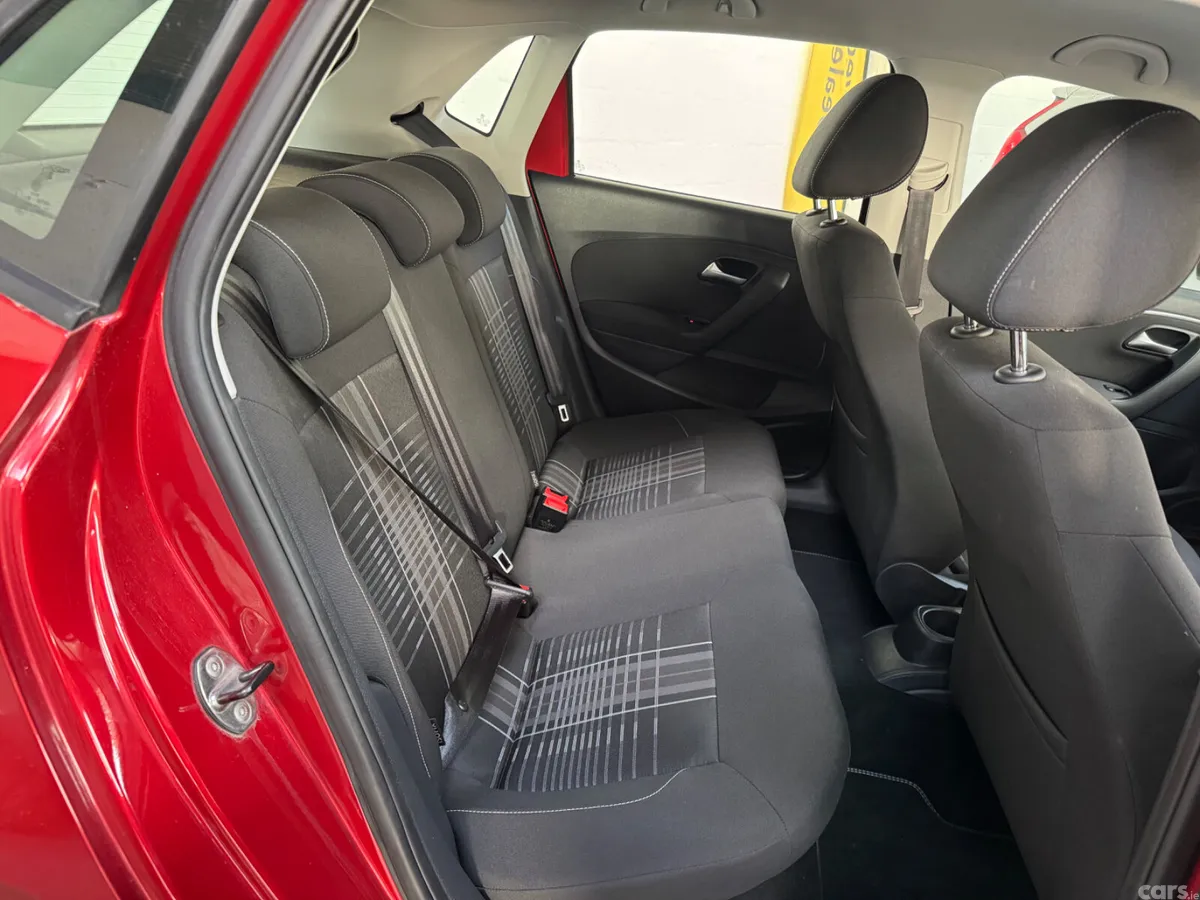 Volkswagen Polo Hatchback, Petrol, 2015, Red