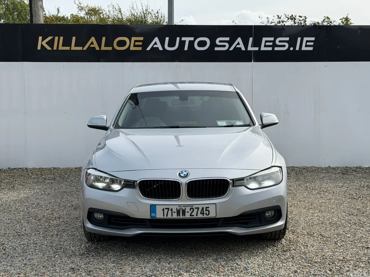 BMW 3-Series Saloon, Petrol, 2017, Silver