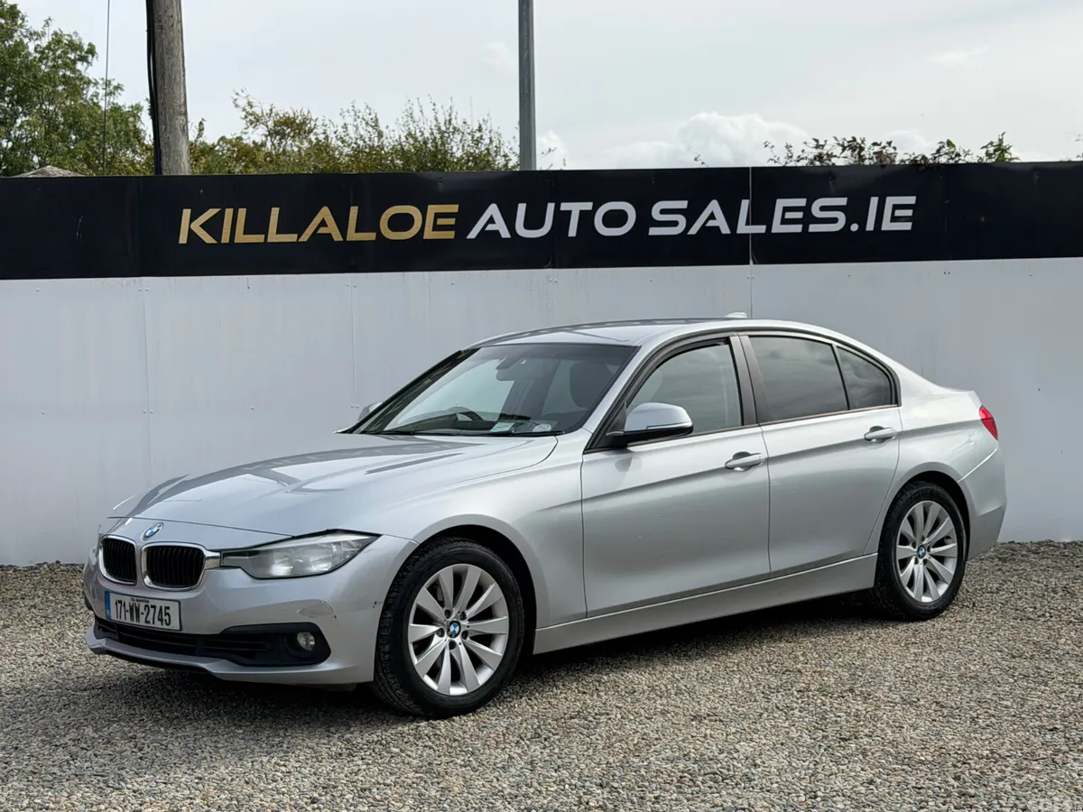 BMW 3-Series Saloon, Petrol, 2017, Silver