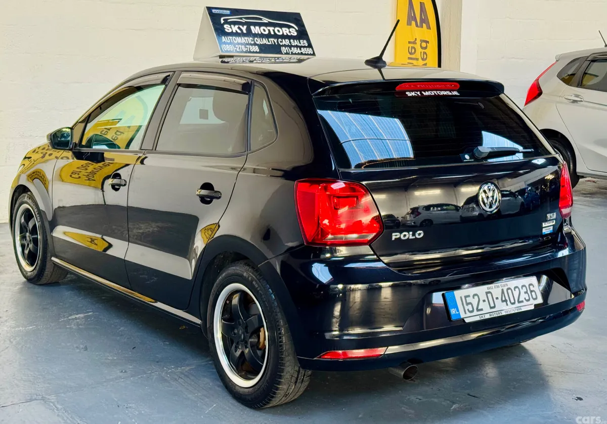 Volkswagen Polo Hatchback, Petrol, 2015, Black