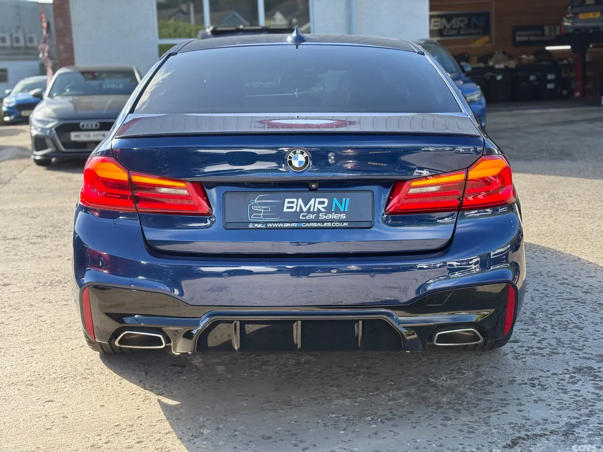 BMW 5-Series Saloon, Diesel, 2019, Blue