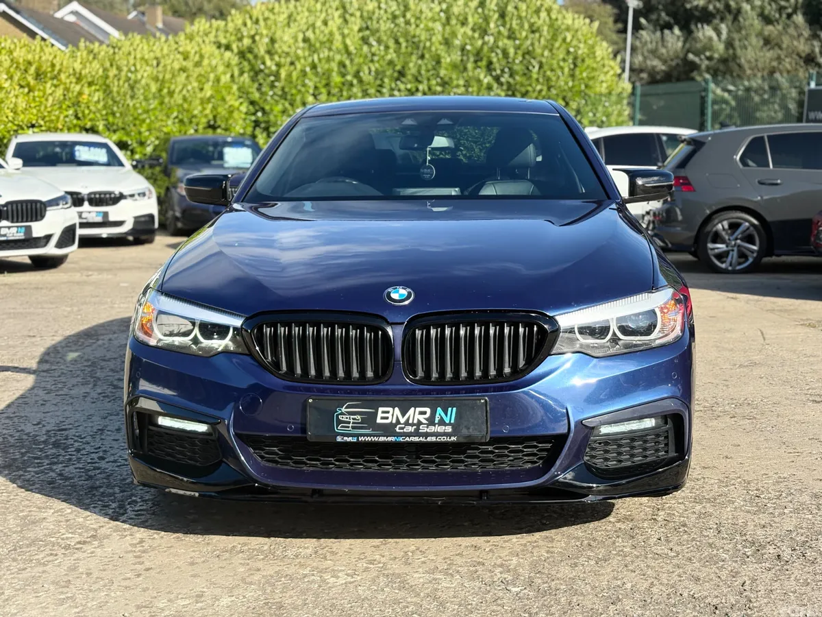 BMW 5-Series Saloon, Diesel, 2019, Blue