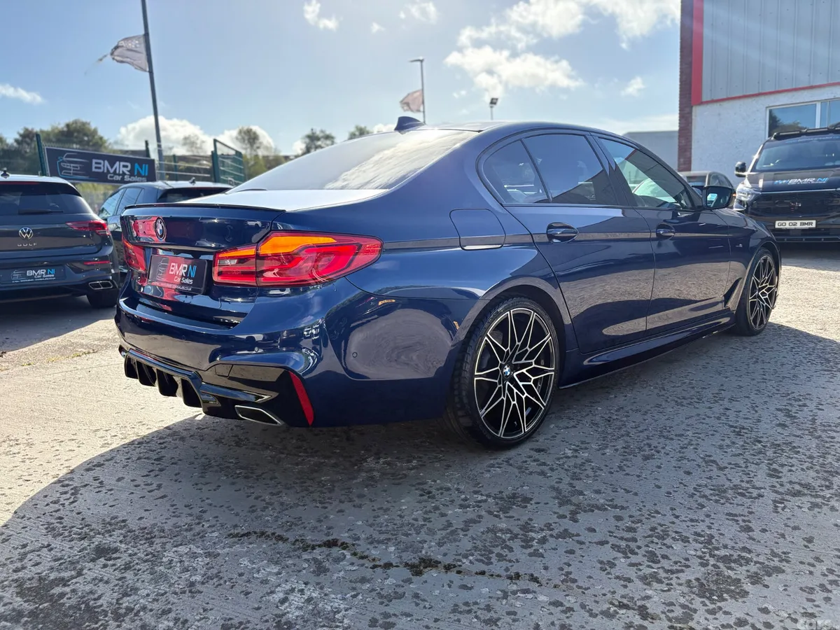BMW 5-Series Saloon, Diesel, 2019, Blue
