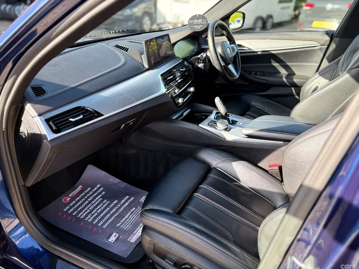 BMW 5-Series Saloon, Diesel, 2019, Blue