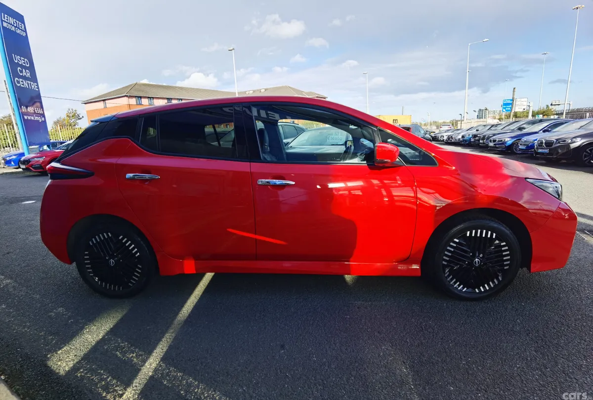 Nissan Leaf Hatchback, Electric, 2022, Red