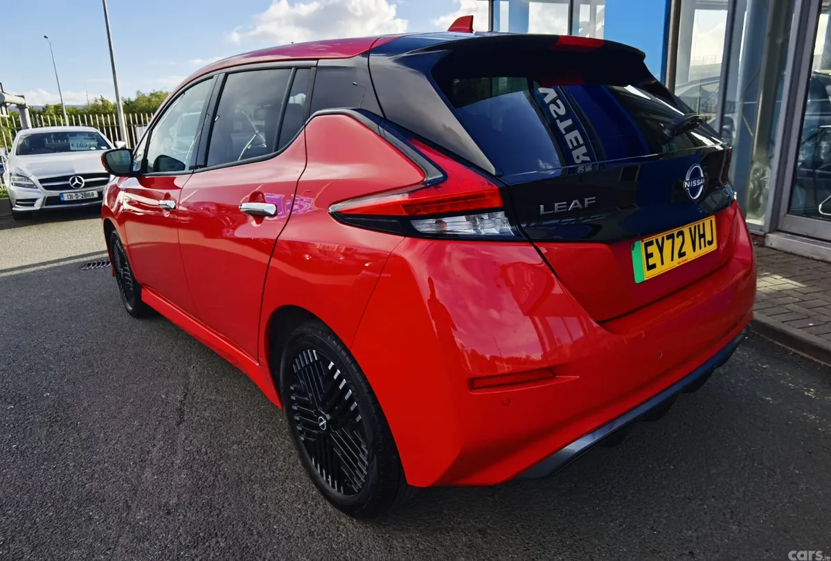 Nissan Leaf Hatchback, Electric, 2022, Red