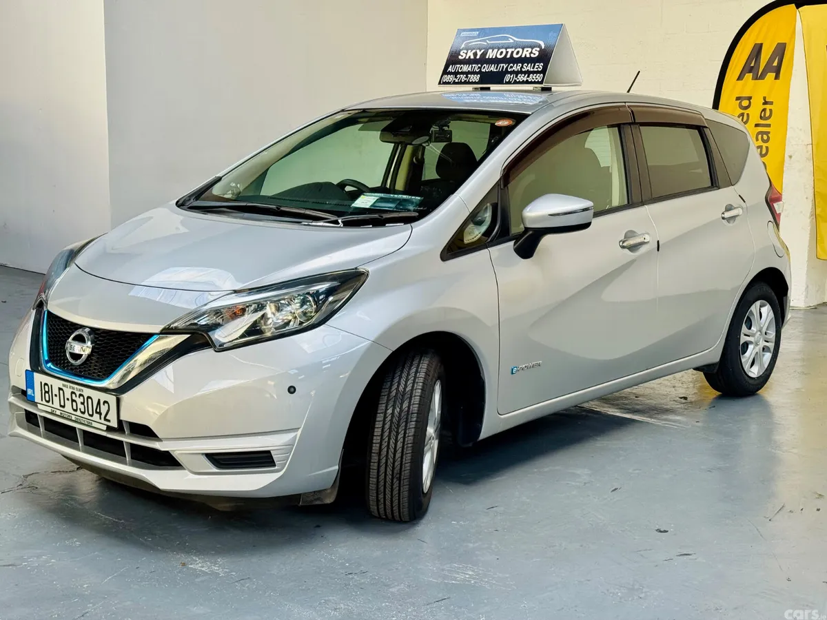 Nissan Note MPV, Petrol Hybrid, 2018, Silver
