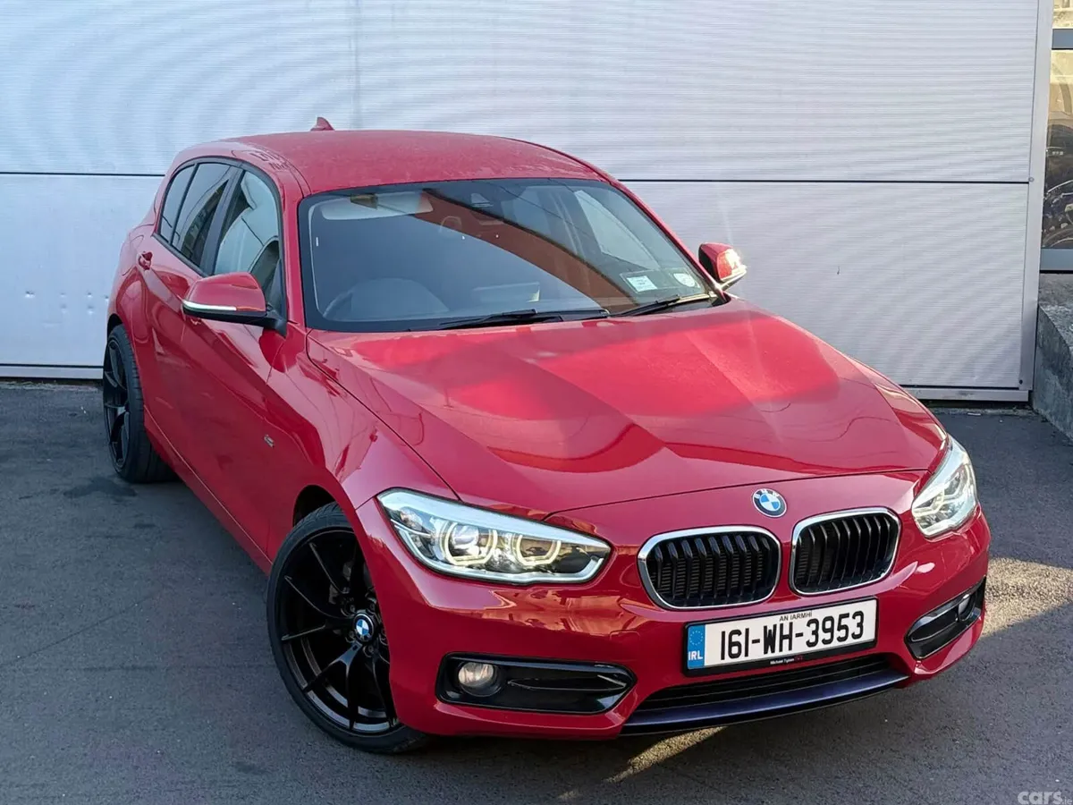BMW 1-Series Hatchback, Diesel, 2016, Red