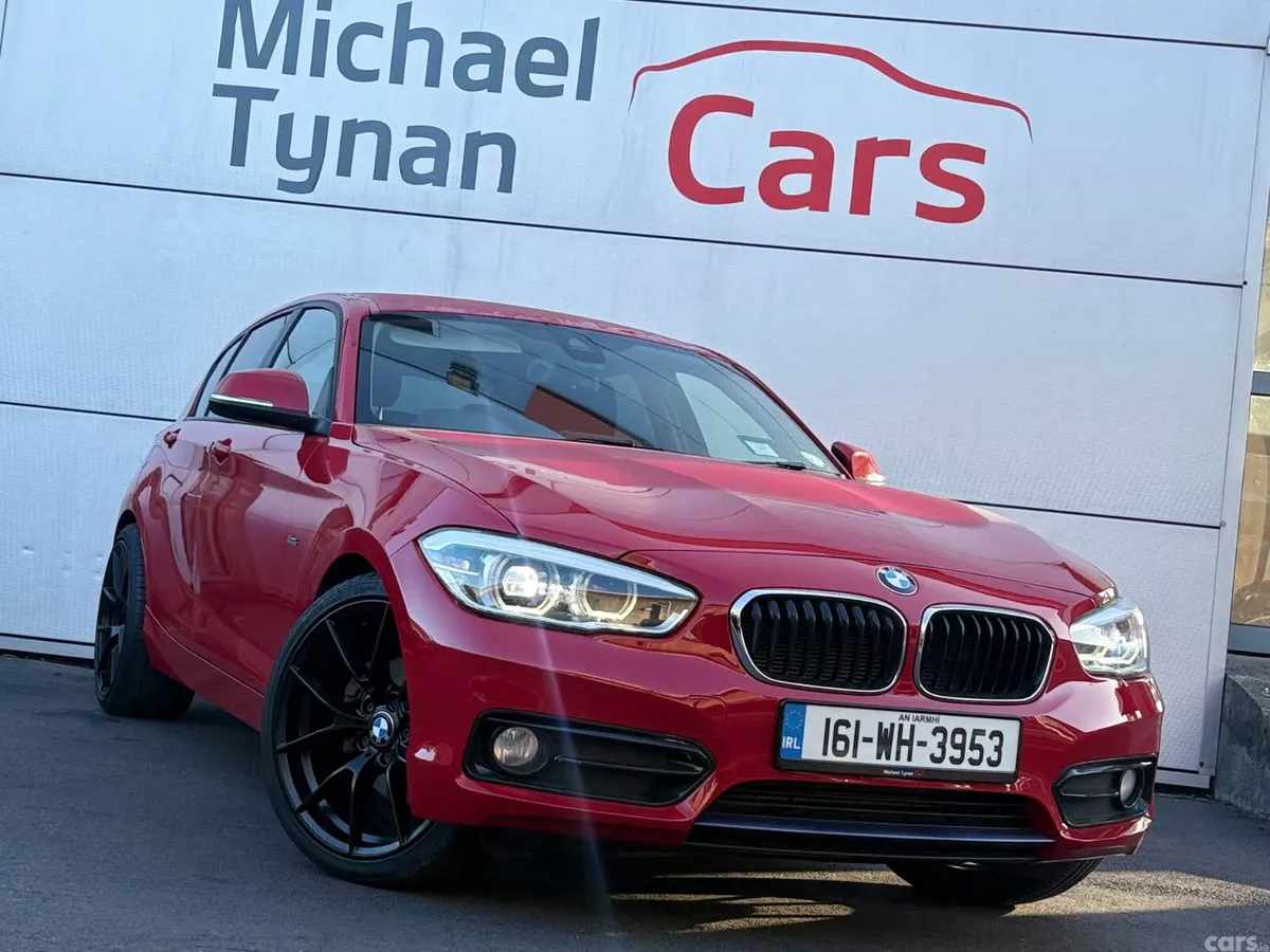 BMW 1-Series Hatchback, Diesel, 2016, Red