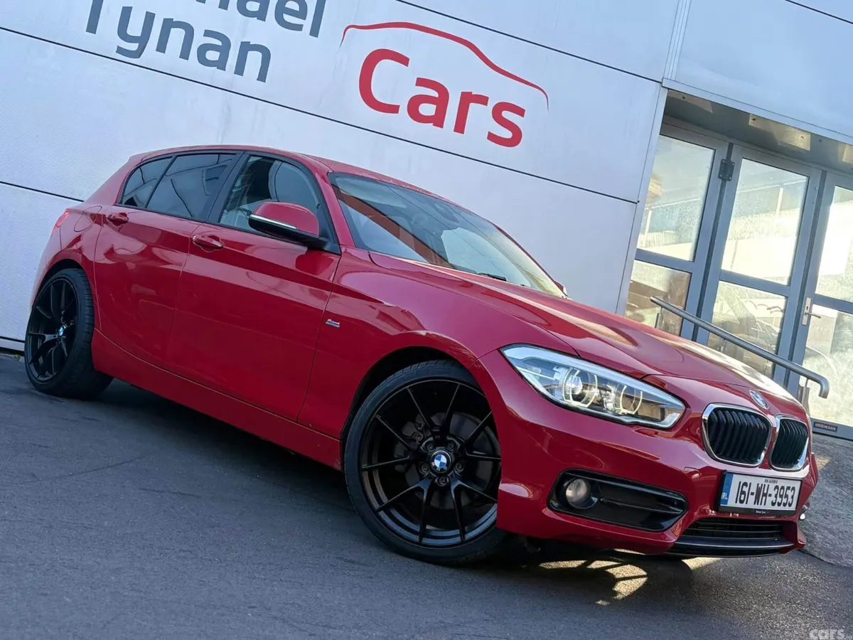 BMW 1-Series Hatchback, Diesel, 2016, Red