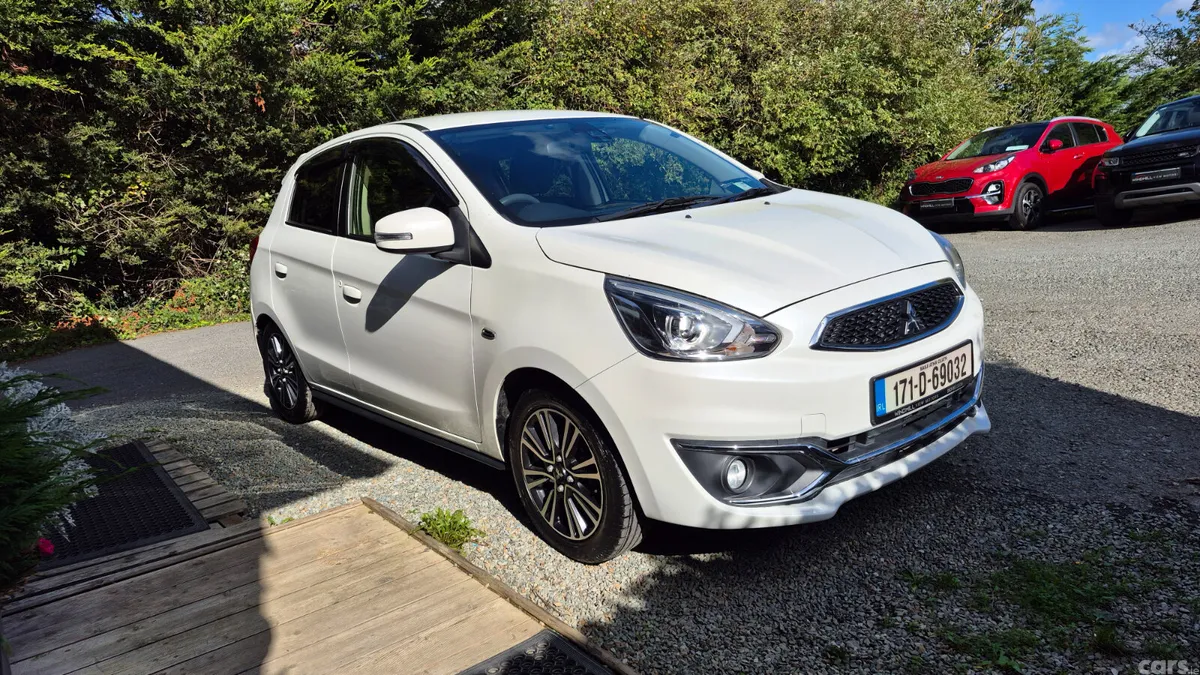 Mitsubishi Mirage Hatchback, Petrol, 2017, White