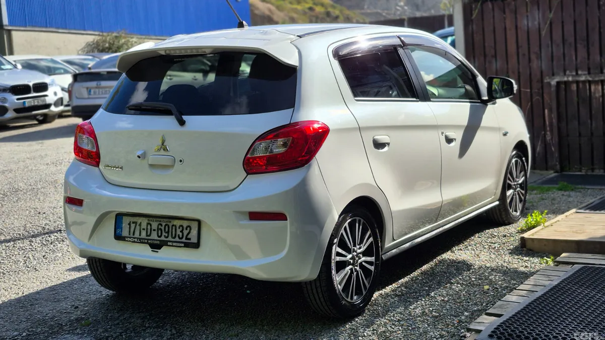 Mitsubishi Mirage Hatchback, Petrol, 2017, White