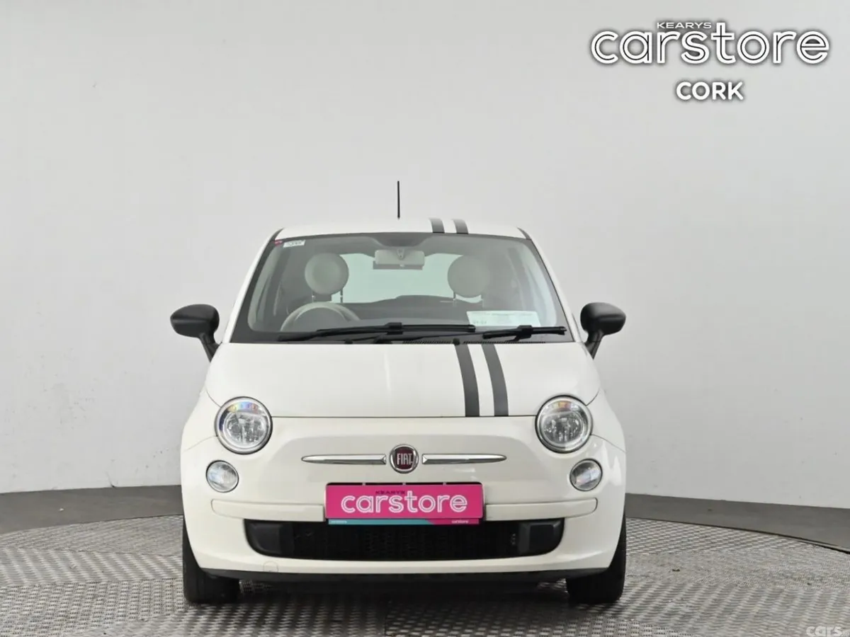 Fiat 500 Hatchback, Petrol, 2015, White
