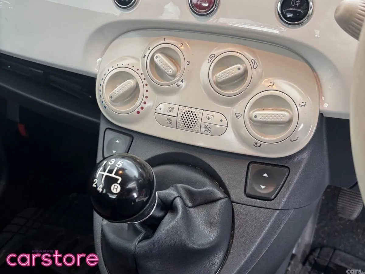 Fiat 500 Hatchback, Petrol, 2015, White