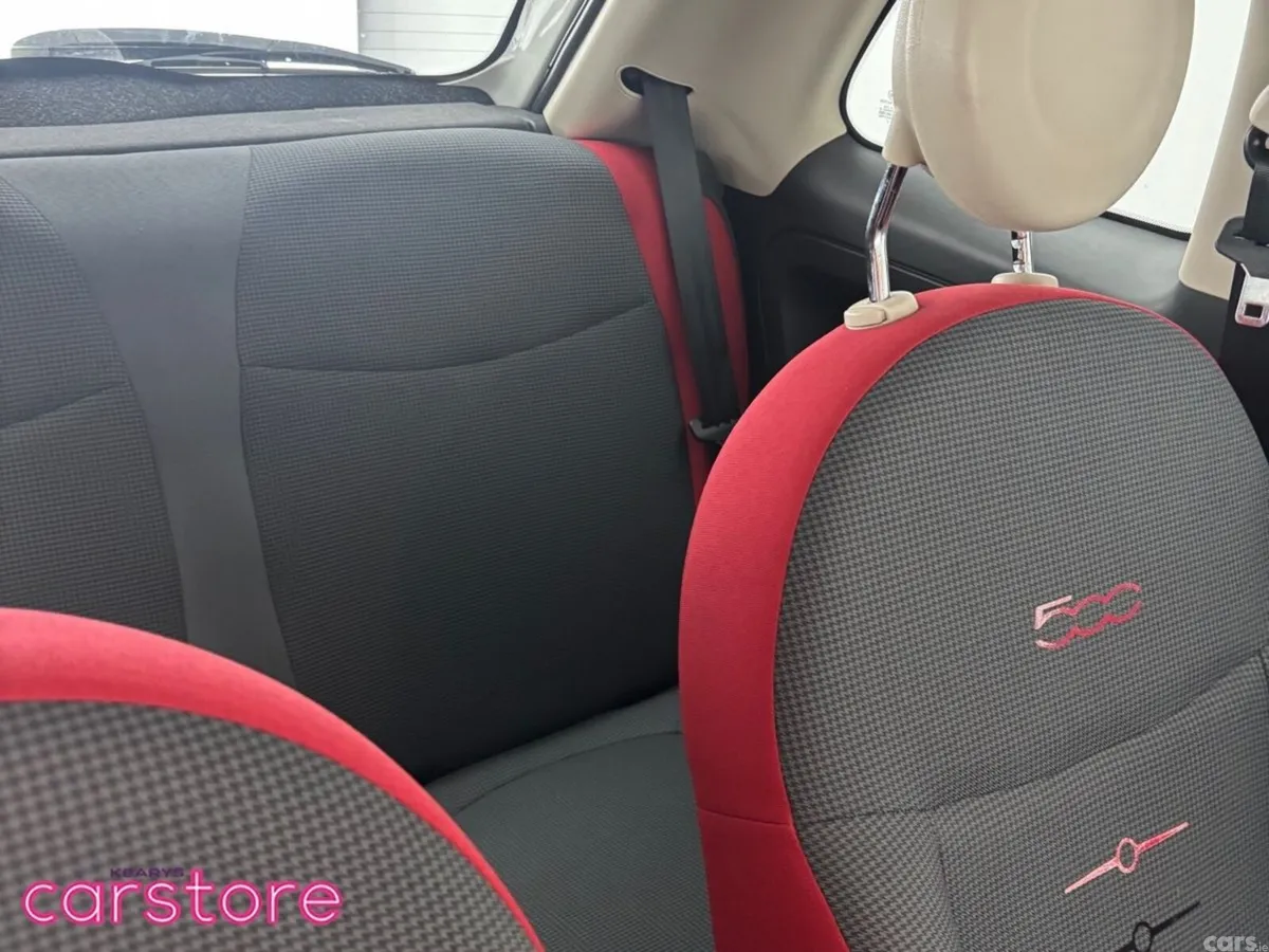 Fiat 500 Hatchback, Petrol, 2015, White