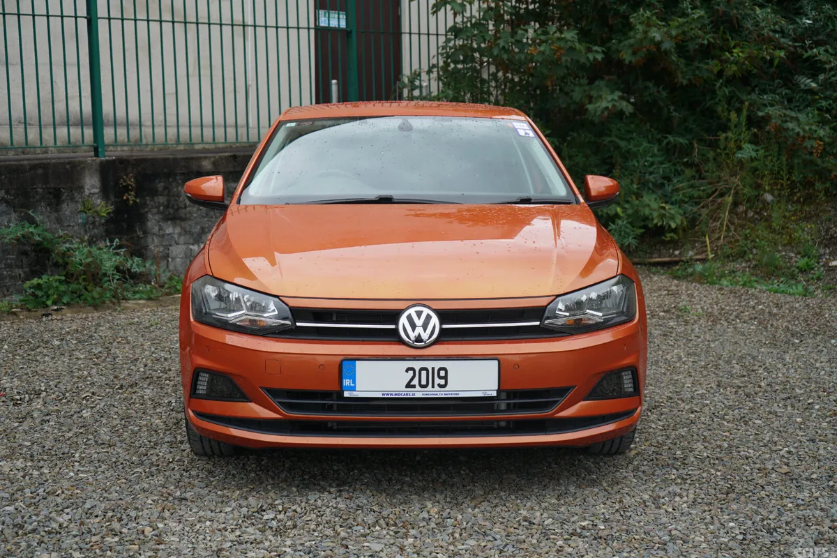 Volkswagen Polo Hatchback, Petrol, 2019, Orange