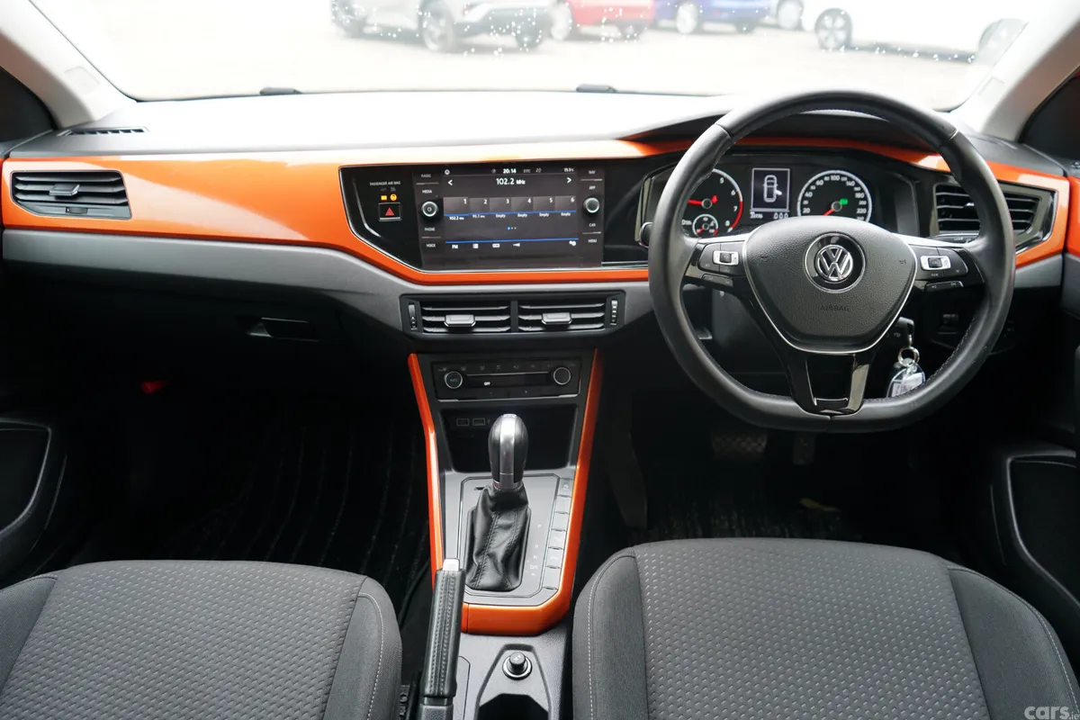 Volkswagen Polo Hatchback, Petrol, 2019, Orange