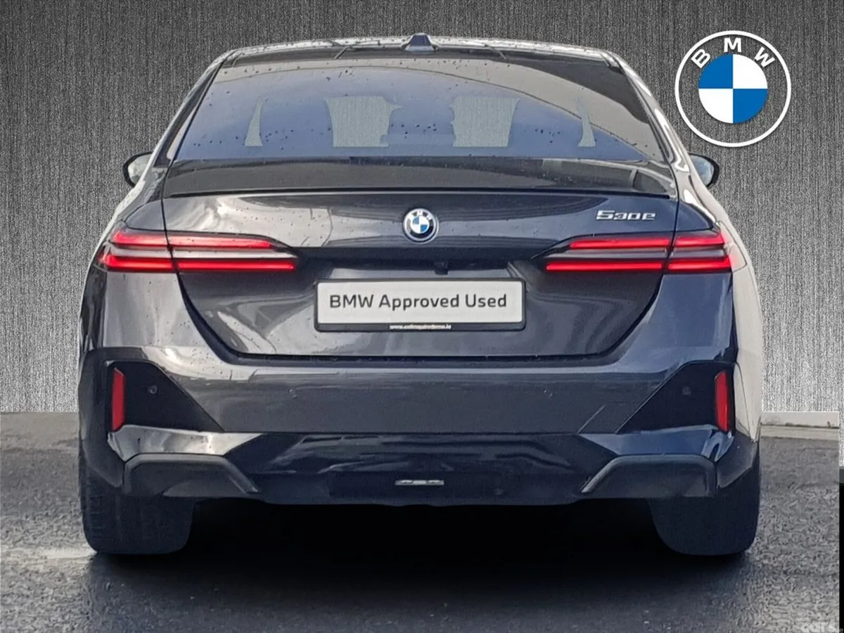 BMW 5-Series Saloon, Petrol Plug-in Hybrid, 2025, Grey
