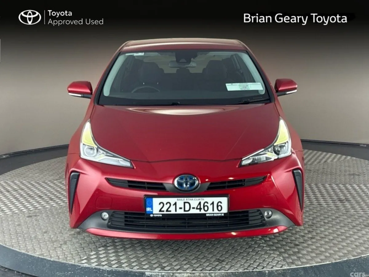 Toyota Prius Hatchback, Petrol Hybrid, 2022, Red