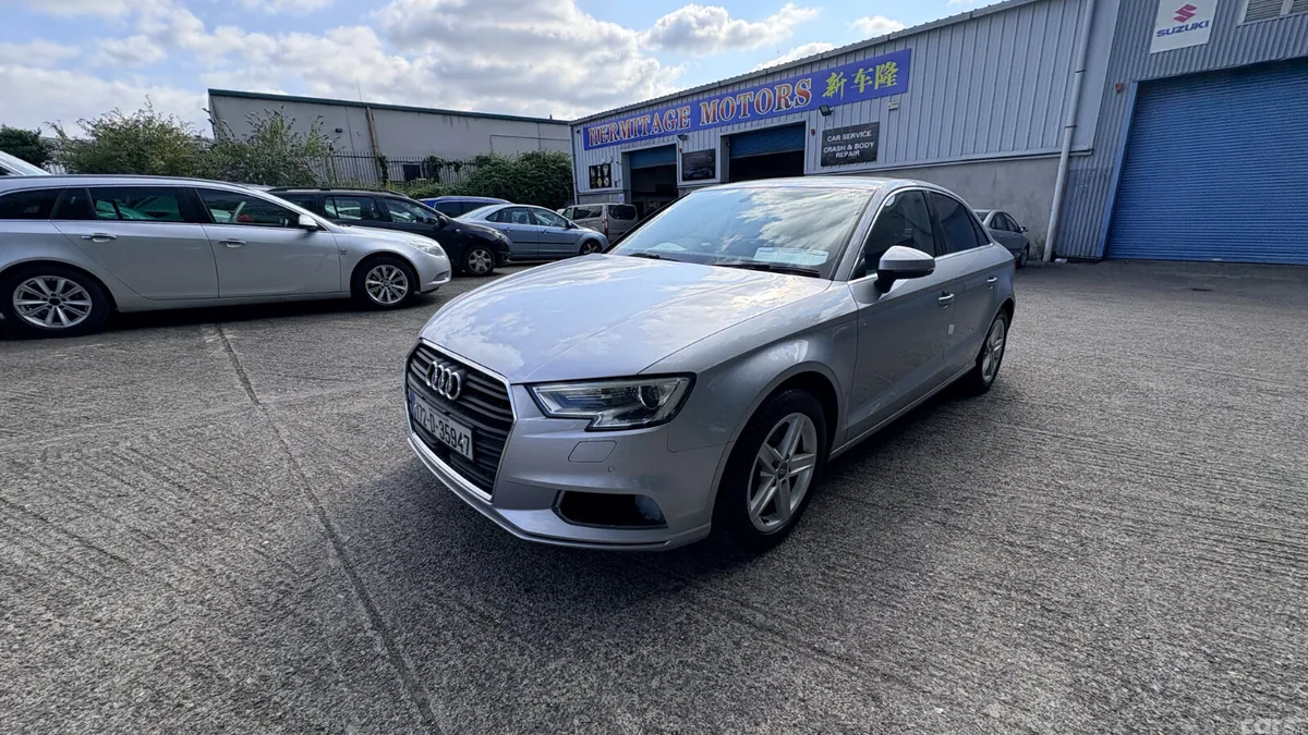 Audi A3 Saloon, Petrol, 2017, Silver