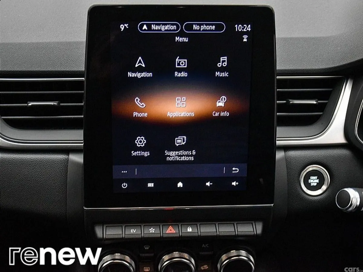 Renault Captur SUV, Petrol Plug-in Hybrid, 2021, Red
