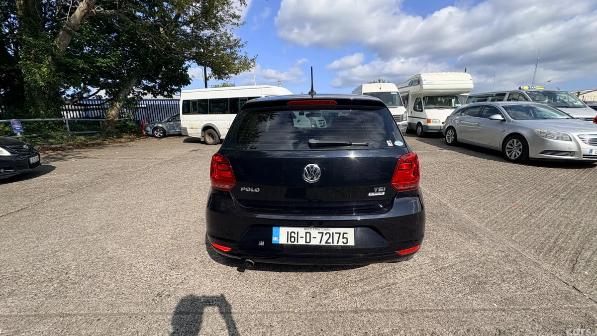 Volkswagen Polo Hatchback, Petrol, 2016, Black