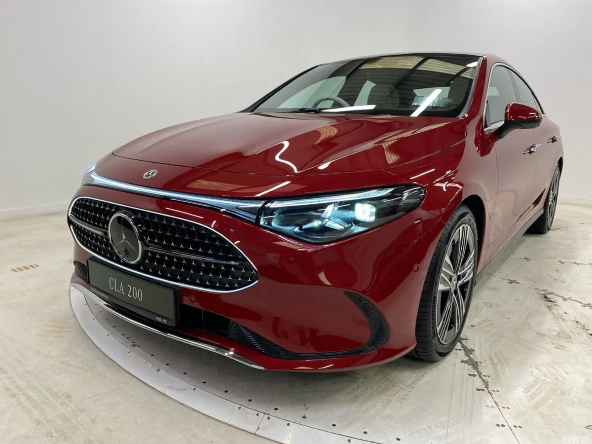 Mercedes-Benz CLA Saloon, Petrol, 2026, Red