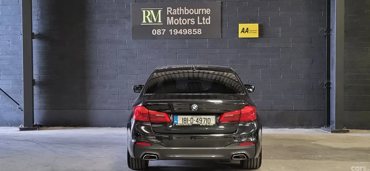 BMW 5-Series Saloon, Diesel, 2018, Black